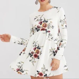 Floral print dress